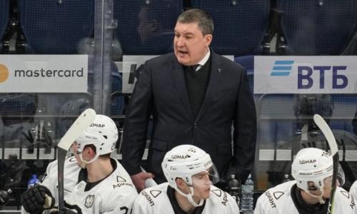 Соперник «Барыса» по конференции КХЛ определился с судьбой главного тренера