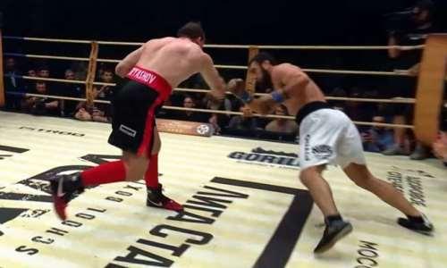 Российский боксер за 45 секунд уничтожил чемпиона из ММА. Видео нокдауна и нокаута