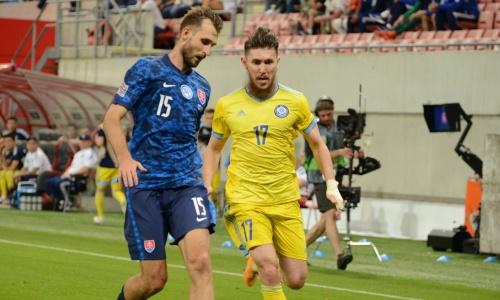 Прямая трансляция матча Казахстан — Словакия за лидерство в группе Лиги наций