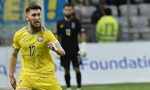 Лучший бомбардир сборной Казахстана обратился к фанатам перед матчем со Словакией