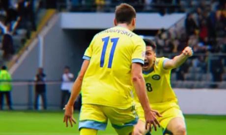 Казахстан вновь обыграл Словакию в матче Лиги наций