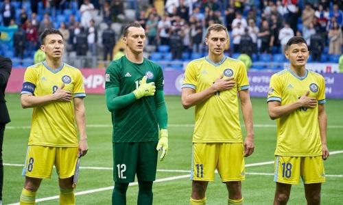 Три футболиста сборной Казахстана идут в лидерах Лиги наций