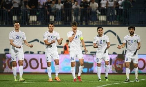 Нападающий «Тобола» сыграл с первых минут за Узбекистан в отборе Кубка Азии