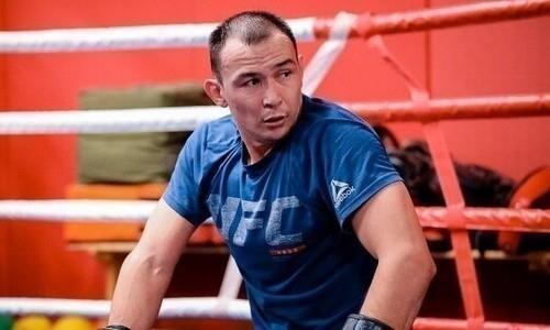 Казахский боец UFC назвал своего соперника камнем