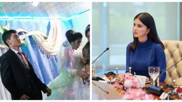 Дочь Мирзиеева прокомментировала видео, где жених ударил невесту на узбекской свадьбе
                17 июня 2022, 21:36