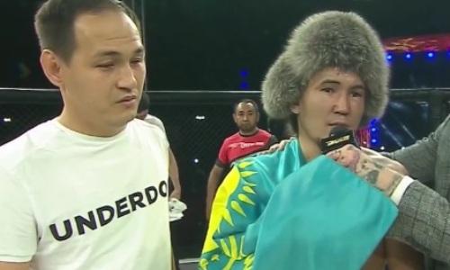 Боец из Казахстана нацелился на титул после победы над узбекистанцем и выбрал соперника