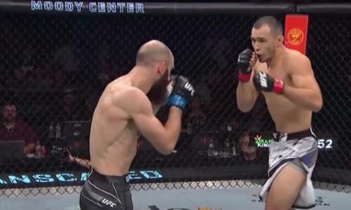Видео пятого победного боя Дамира Исмагулова в UFC