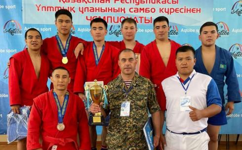 Карагандинские гвардейцы стали чемпионами по спортивному и боевому самбо