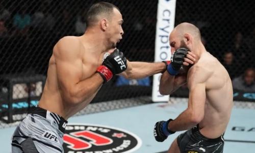 «Монстр». Казахский боец UFC вызвал восторг за рубежом. Видео