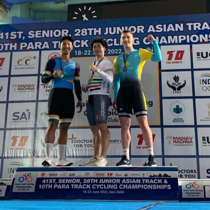 Сборная Казахстана по велоспорту завершила выступление на чемпионате Азии с 14 медалями