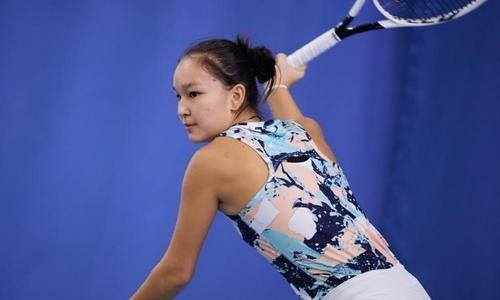 Казахстанская теннисистка с победы стартовала на юниорском Уимблдоне