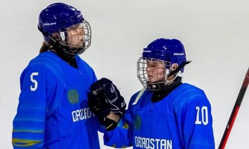 Казахстан выиграл первый матч на ЧМ-2022 по хоккею среди юниорок