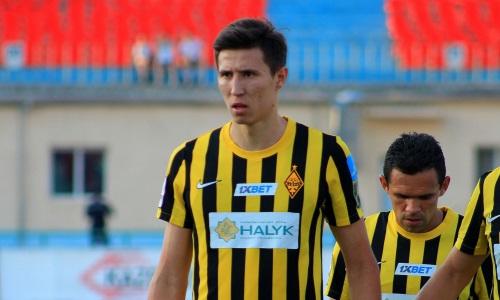 Шушеначев сыграл юбилейный матч за «Кайрат» в Премьер-Лиге