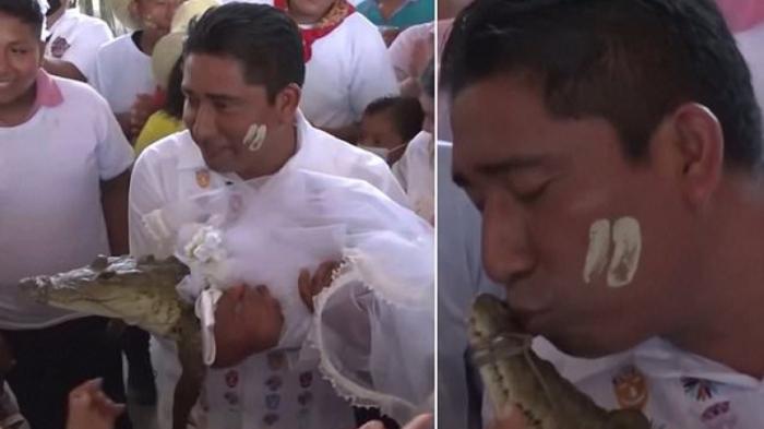 Мэр города женился на аллигаторе в Мексике
                03 июля 2022, 20:43