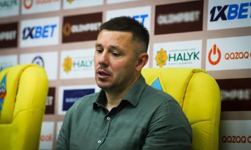 Наставник «Кайрата» раскрыл секрет успеха в матче с «Ордабасы»