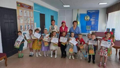 Победителей конкурса дошколят на знание госязыка определили в Абае