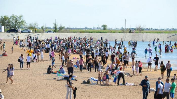 В Туркестане открылся первый городской пляж
                10 июля 2022, 16:02