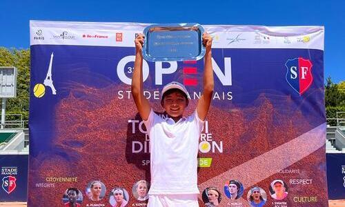 Казахстанский юниор стал финалистом престижного турнира в Париже