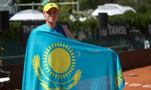 «Знаковую победу» тенниса Казахстана отметили в России