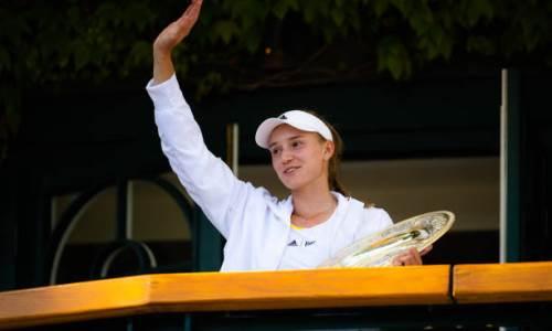 Красивый жест чемпионки Уимблдона Елены Рыбакиной привлек внимание в Европе