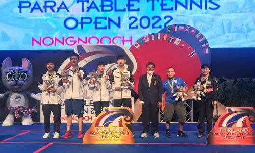 Казахстанец стал призером турнира по паранастольному теннису в Таиланде