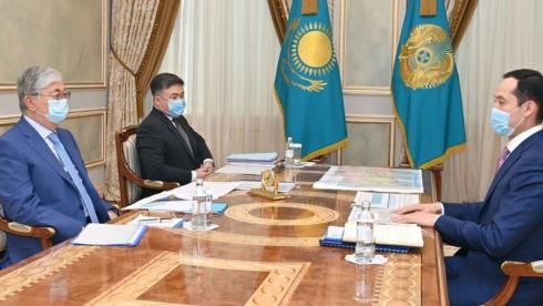 Президент Токаев принял главу QazaqGaz Жаркешова