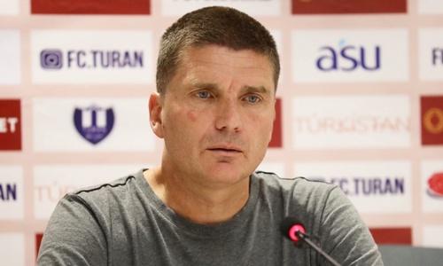 Благоевич рассказал о матче с «Тураном» и трансферах «Астаны»