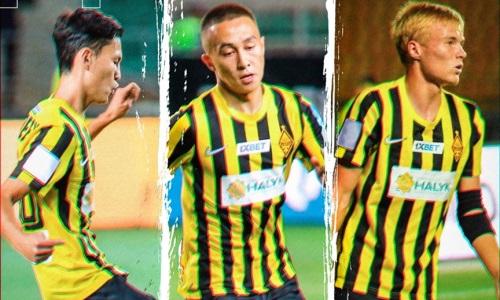 Три воспитанника академии дебютировали за основную команду «Кайрата» в матче Кубка Казахстана