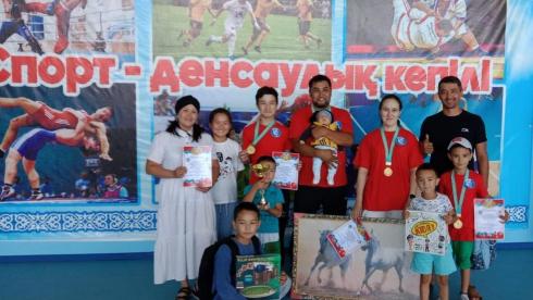 Самую спортивную многодетную семью выбрали в Каркаралинске