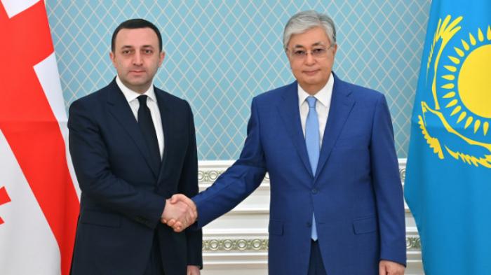 Президент Токаев принял премьер-министра Грузии
                27 июля 2022, 12:23