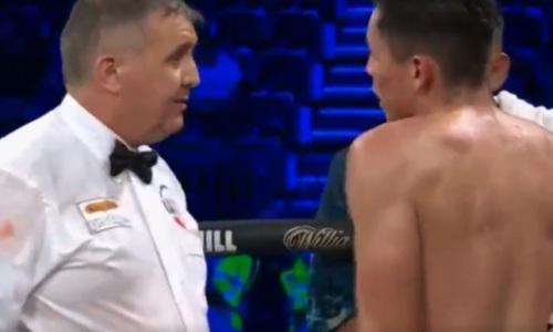 Дисквалификацией закончился бой Юбэнка с экс-соперником казахстанского боксера. Видео