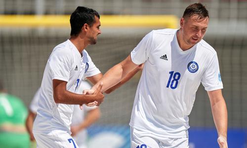 Сборная Казахстана по пляжному футболу провела матч за третье место в Евролиге