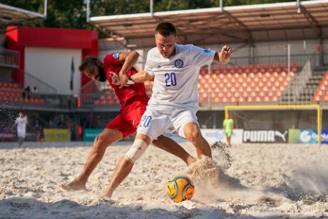 Евролига-2022. Сборная Казахстана по пляжному футболу уступила Турции в полуфинале
