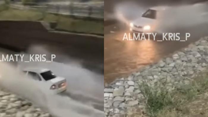 Алматинец прокатился на авто по реке Есентай. Нарушителя ищет полиция
                02 августа 2022, 12:13