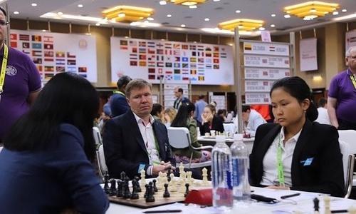 Казахстанки проиграли фавориту всемирной шахматной олимпиады