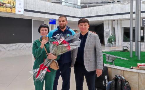 Бронзовый Чемпион мира по гребле Виктор Степанов вернулся в Караганду