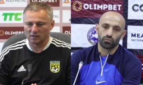 Наставники «Тобола» и «Кызыл-Жара» сделали «зверские» заявления перед ответными матчами