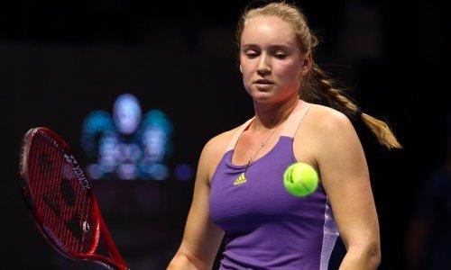 Елена Рыбакина опубликовала пост после неудачи на втором подряд турнире