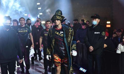 Казахстанский боец поборолся с экс-чемпионом UFC и поделился впечатлениями