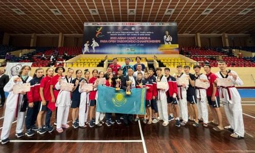 Казахстан завершил чемпионат Азии среди кадетов с 15-ю медалями
