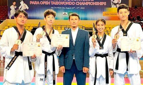 Казахстан завоевал четыре медали на юниорском чемпионате Азии по таэквондо