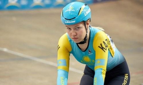 Казахстанка завоевала «золото» на Кубке Азии по велоспорту на треке