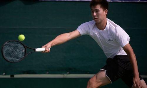 Казахстанский теннисист вышел в четвертьфинал турнира в Таиланде
