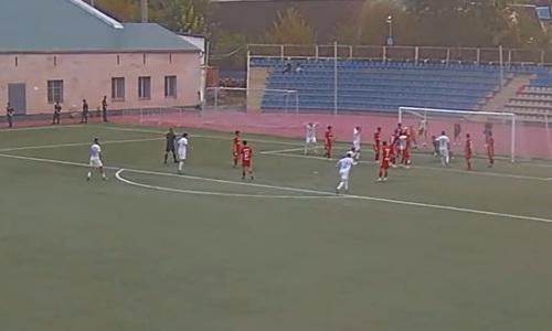 Вратарь на 91-й минуте забил спасительный гол в матче лидеров чемпионата Казахстана. Видео