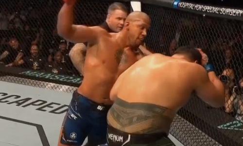 Сирил Ган — Тай Туиваса: видео зверского нокаута в в UFC