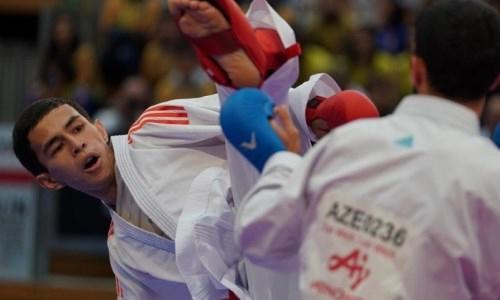 Казахстанцы завоевали «бронзу» на Премьер-лиге по каратэ в Баку