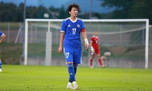 Игрок сборной Казахстана поделилась настроем на матч с Эстонией