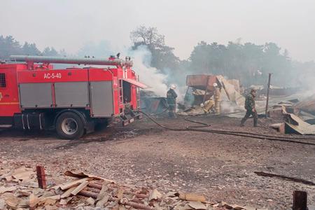 Пожары в Костанайской области: пострадавшим построят новые дома