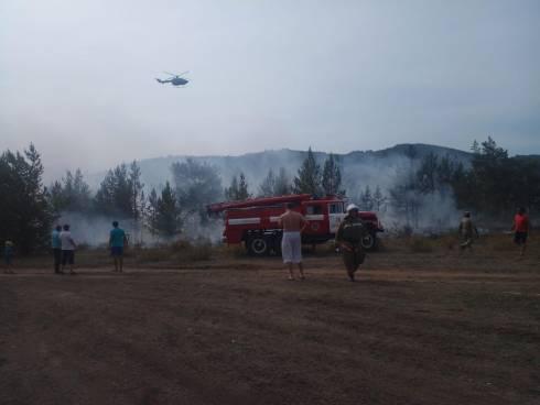 В Карагандинской области продолжаются природные пожары