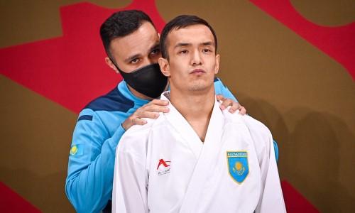 Казахстанский каратист выиграл «золото» Премьер-лиги в Баку